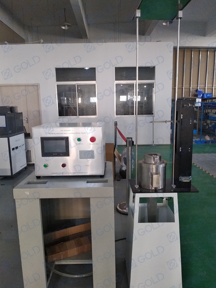 اختبار عدم قابلية الاحتراق ISO 1182 إلى الولايات المتحدة الأمريكية